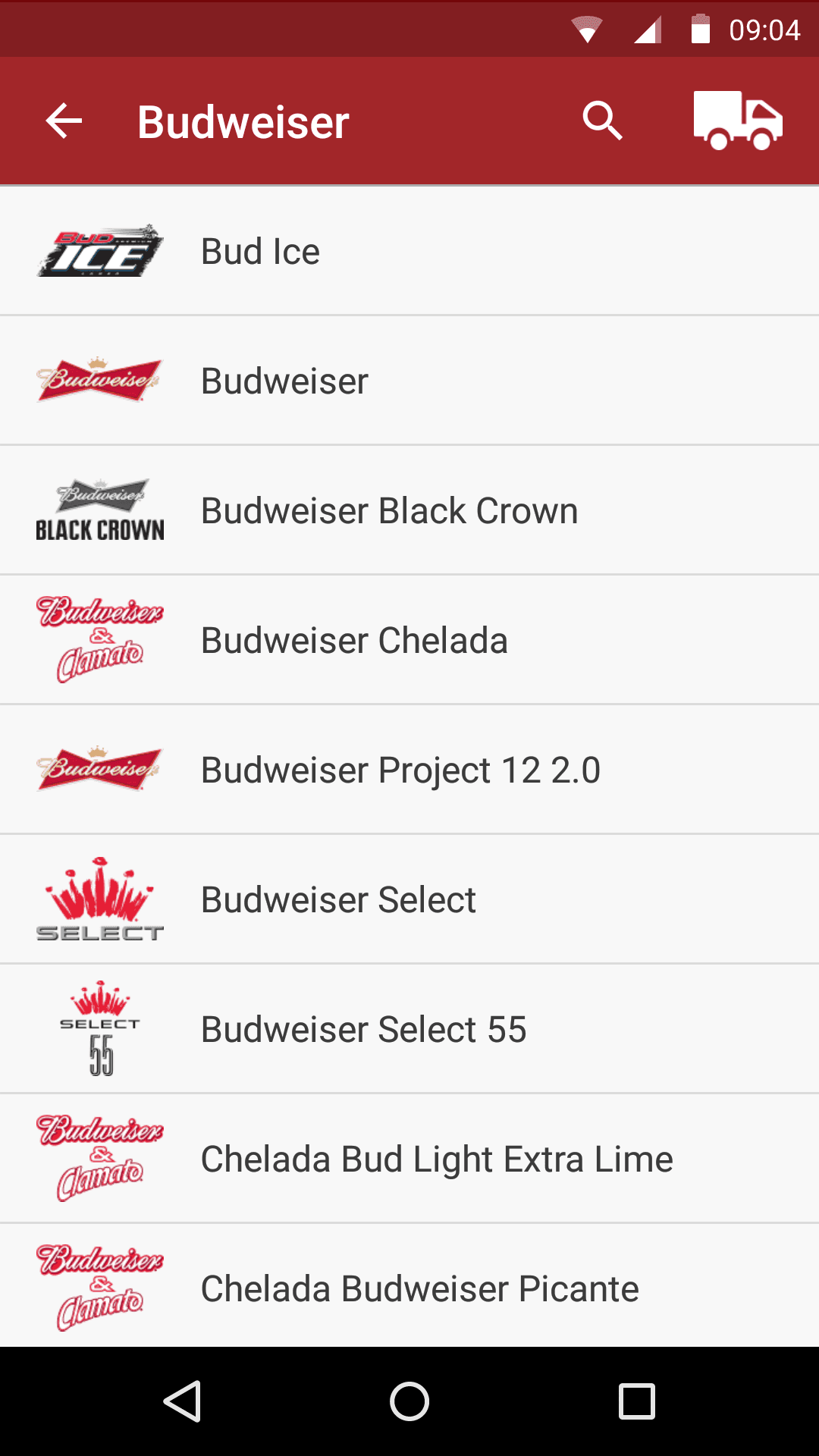 Anheuser-Busch TapWiser B2B Portal screen 5