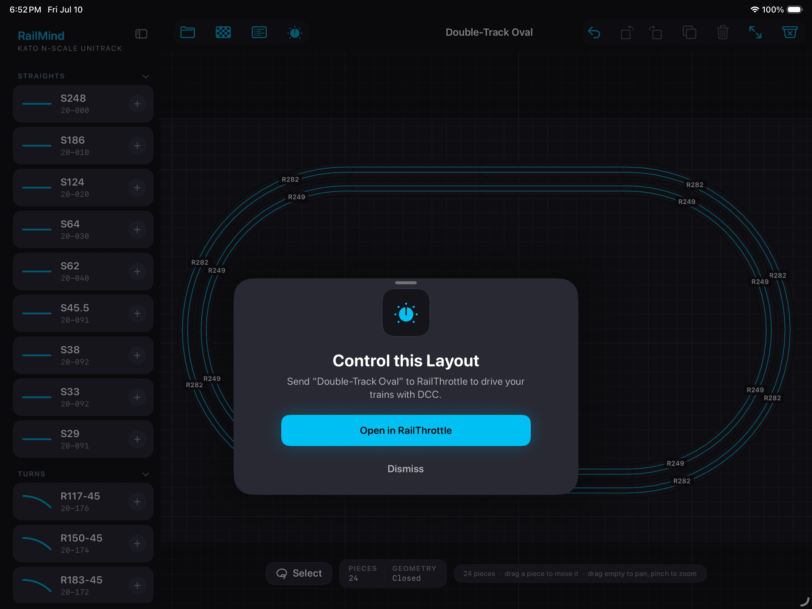 Grain Studios RailMind screen 4
