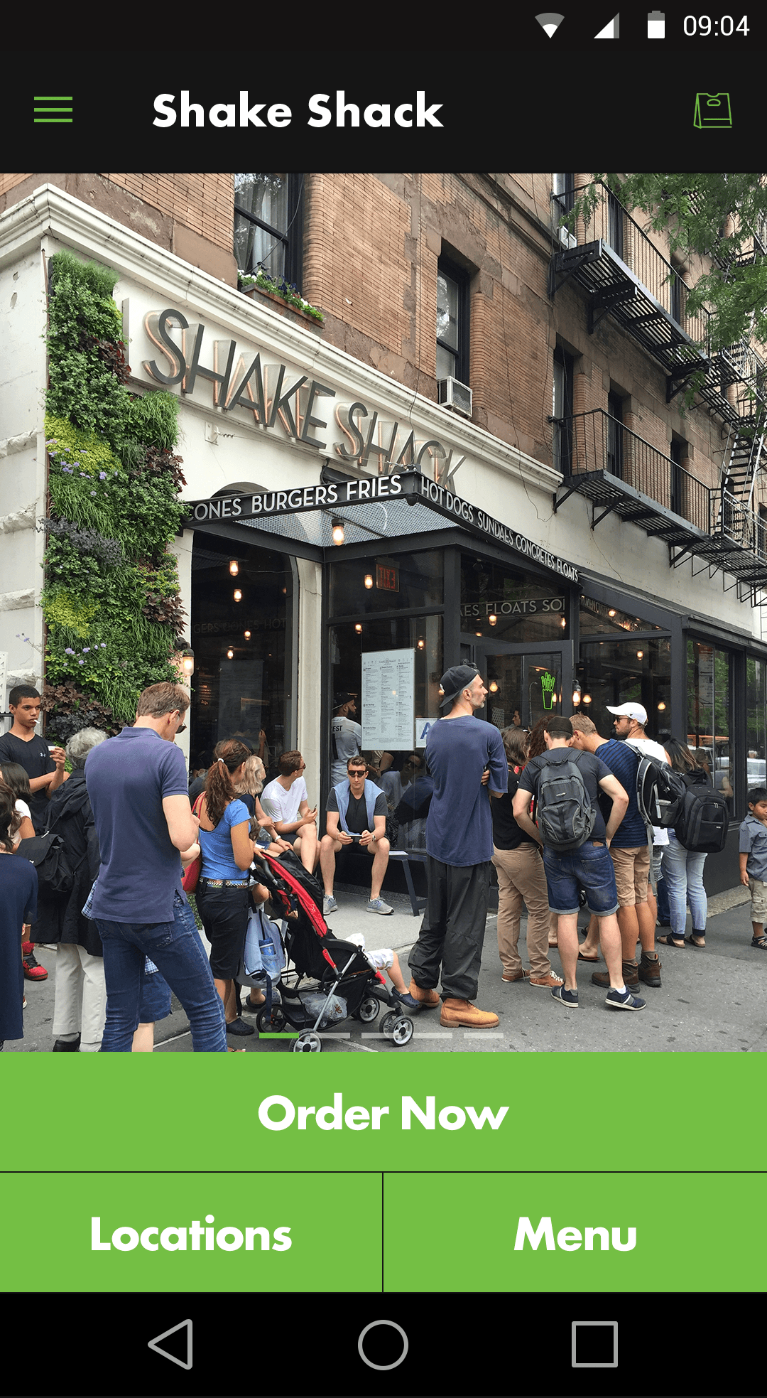Shake Shack Self-Service Kiosk screen 3