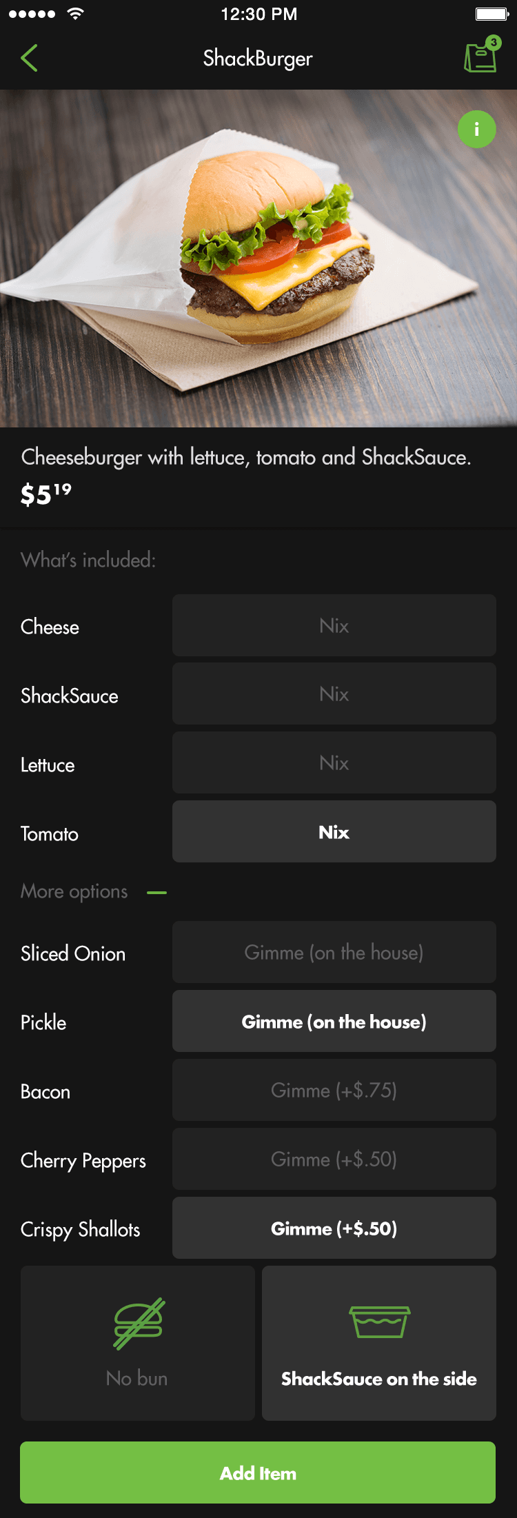 Shake Shack Self-Service Kiosk screen 6