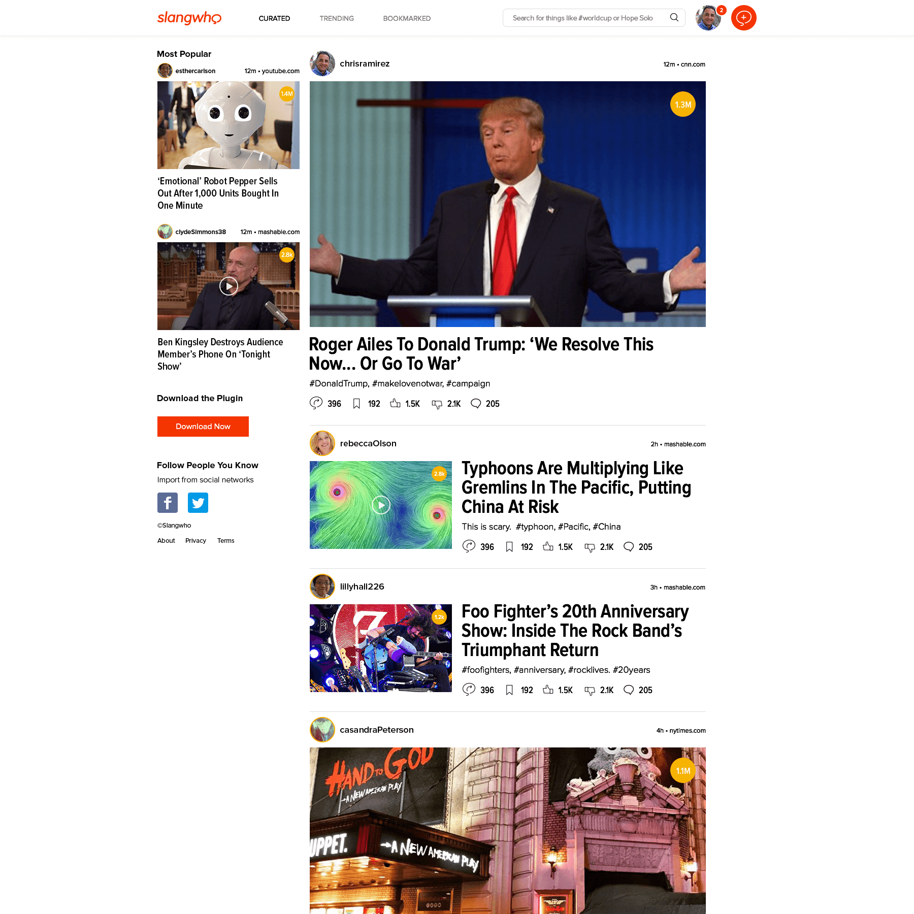 Slangwho Inc. All-in-One Platform screen 1