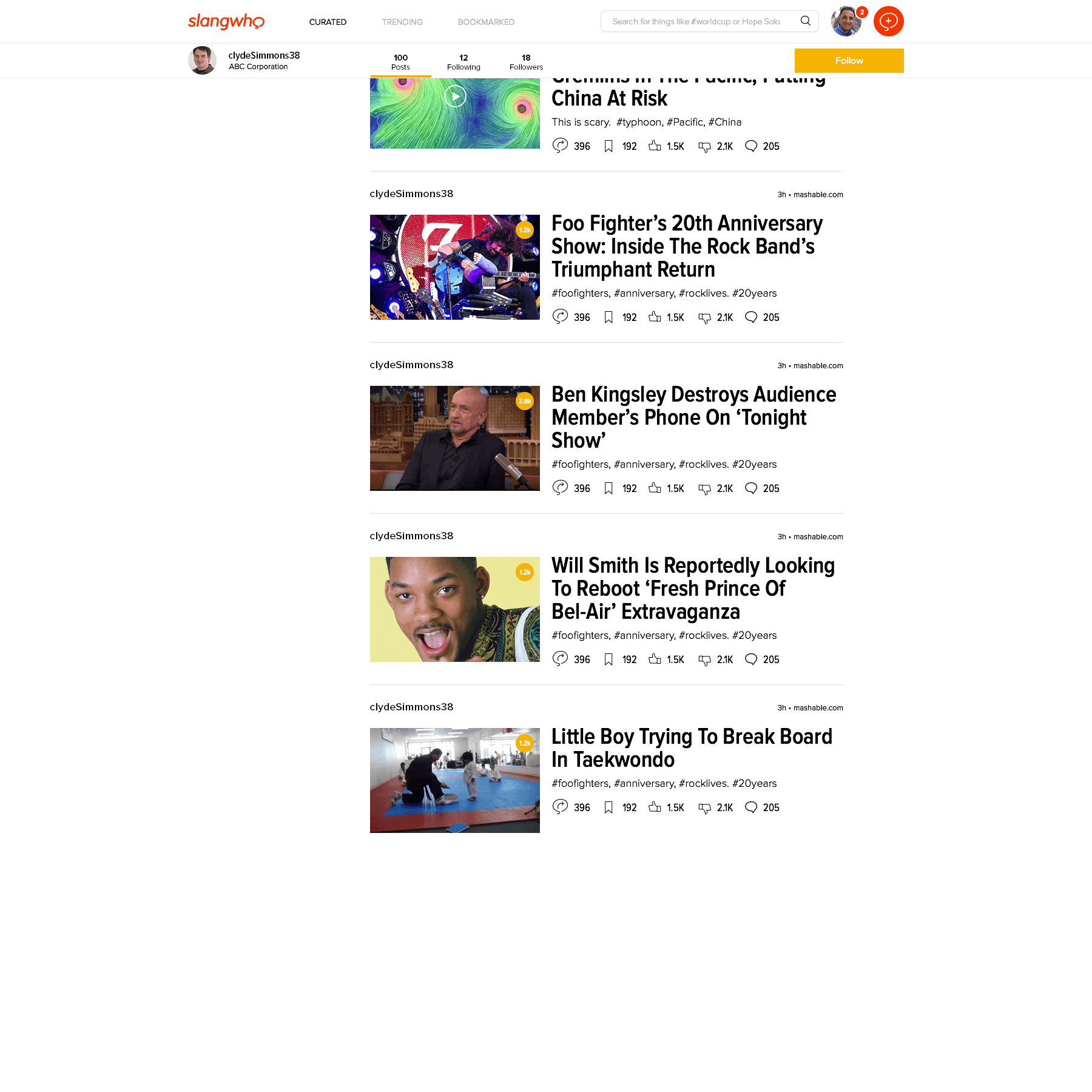 Slangwho Inc. All-in-One Platform screen 2